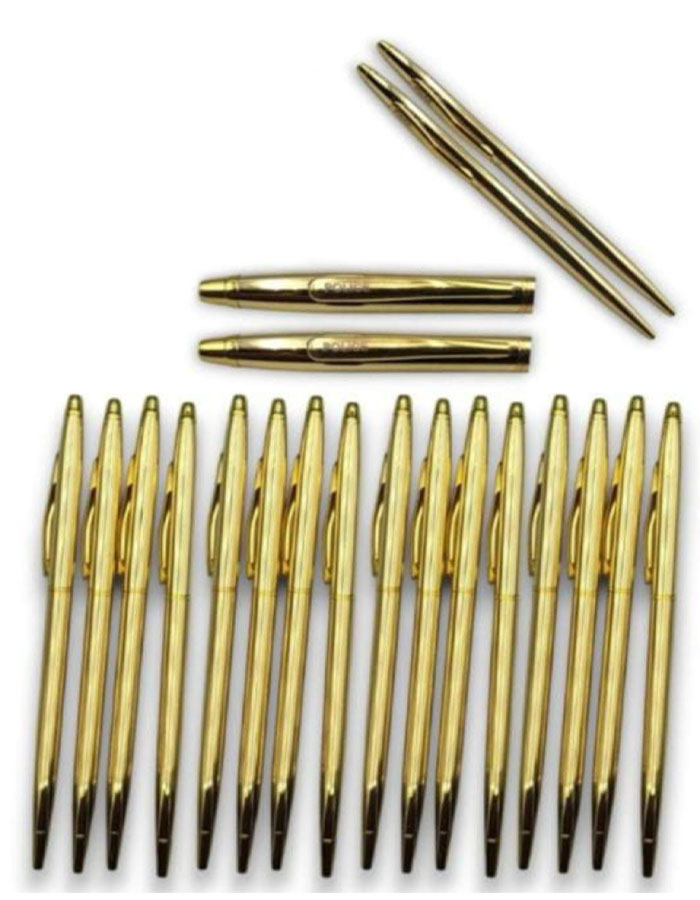 Lapicero Dorado para Policia Tomahawk - Imagen 1