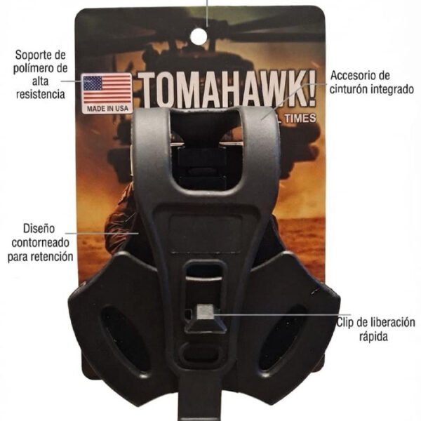 Porta Grillete de Polimero Tomahawk