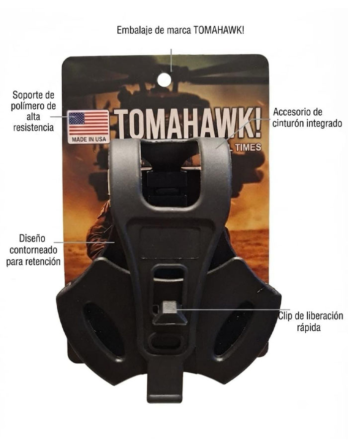 Porta Grillete de Polimero Tomahawk - Imagen 1